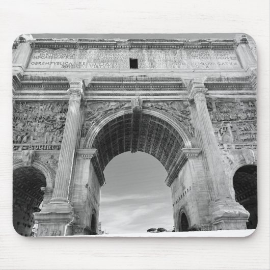 ローマの遺跡のミニマルアートリスト マウスパッド (正面)