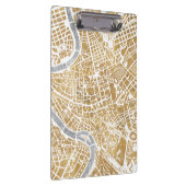 ローマの金めっきされた都市地図 クリップボード (右)