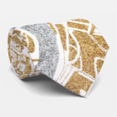 ローマの金めっきされた都市地図 ネクタイ (ロール)