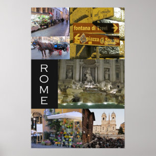 ローマの風景 ポスター