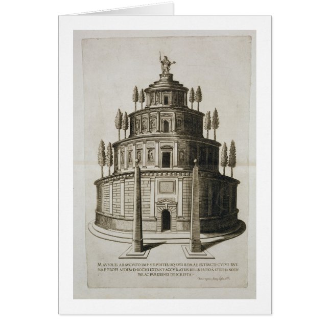 ローマのAugustusそして彼の家族のマウソレウム、 (正面)