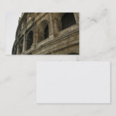 ローマのColosseumの名刺 名刺 (正面/裏面)