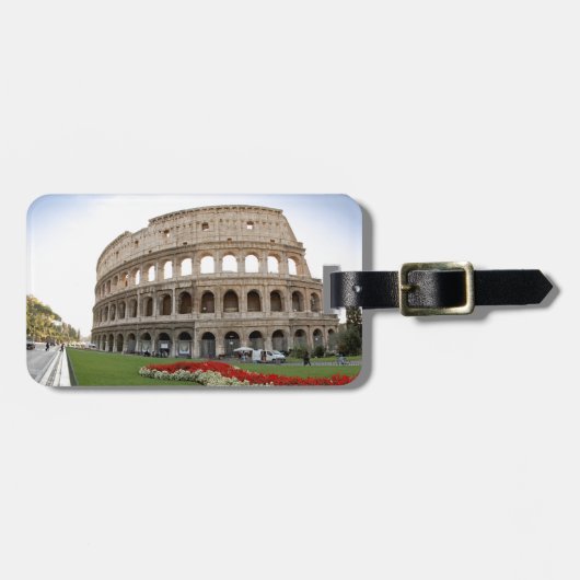 ローマのColosseum ラゲッジタグ (正面横)