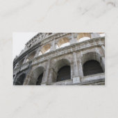 ローマのColosseum Colosseum 名刺 (裏面)