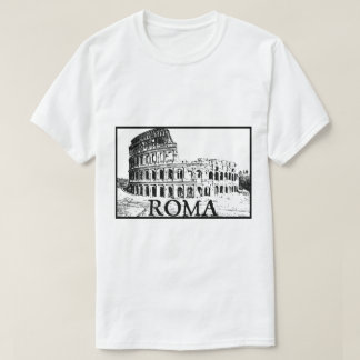 ローマのcolosseum tシャツ
