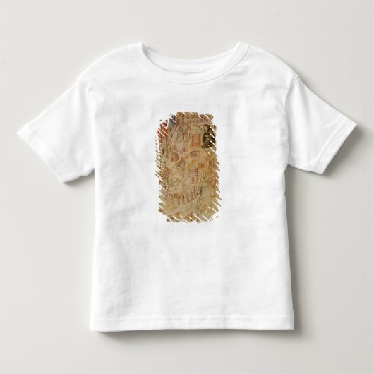 ローマのLa Veuve トドラーTシャツ (正面)