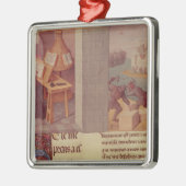 ローマのLivyの執筆そして基礎 メタルオーナメント (左)