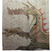 ローマのmosiac シャワーカーテン (正面)