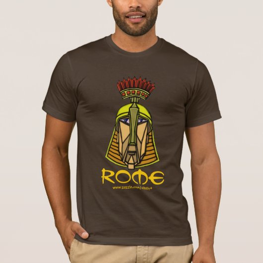 ローマのTシャツのデザイン Tシャツ (正面)
