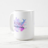 ローマはやる気を起こさせるな1日|に造られませんでした コーヒーマグカップ (正面左)