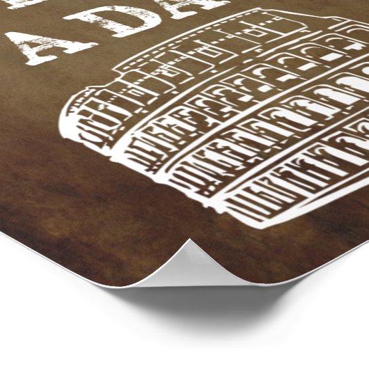 ローマは一日にして成らず ポスター (角)