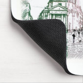 ローマは押しました マウスパッド (コーナー)