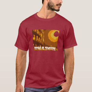 ローマは燃えています Tシャツ