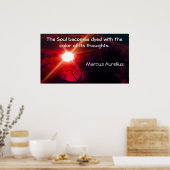 ローマやる気を起こさせる皇帝引用文ポスター ポスター (キッチン)