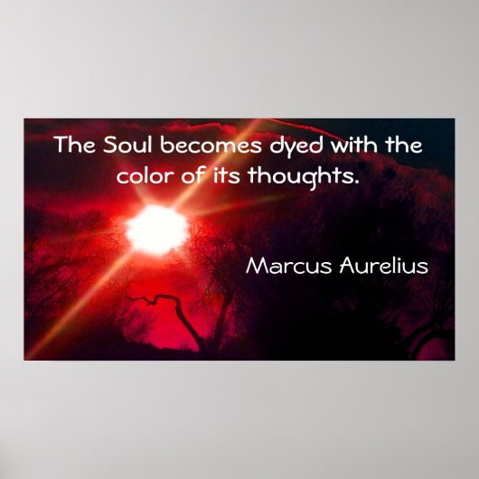 ローマやる気を起こさせる皇帝引用文ポスター ポスター (正面)