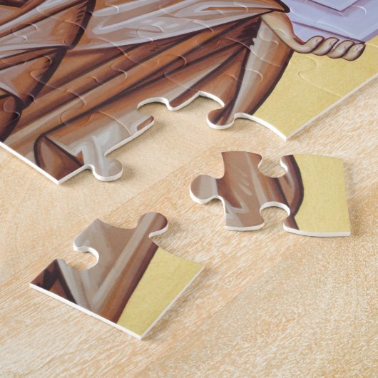 ローマアイコンパズルのセントピーターの法皇 ジグソーパズル (側面)