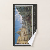 ローマアートハンドタオルPiazza Navona ハンドタオル (ハンドタオル)