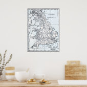 ローマイギリス43 AD ポスター (キッチン)