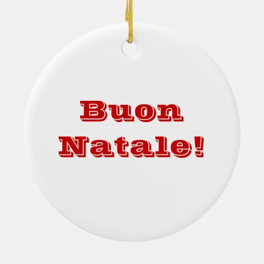 ローマイタリアのクリスマスのオーナメントのヴィンテージサンタ セラミックオーナメント (裏面)