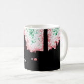 ローマイタリアのシルエット コーヒーマグカップ (正面右)