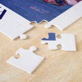 ローマイタリアのレトロポスター ジグソーパズル (側面)