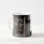 ローマイタリアのローマの台なしの入口 コーヒーマグカップ (正面左)