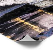 ローマイタリアカステルサンタンジェロブリッジサンセット ポスター (角)