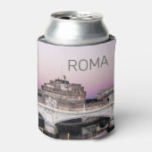 ローマイタリアカステルサンタンジェロブリッジサンセット 缶クーラー (缶正面)