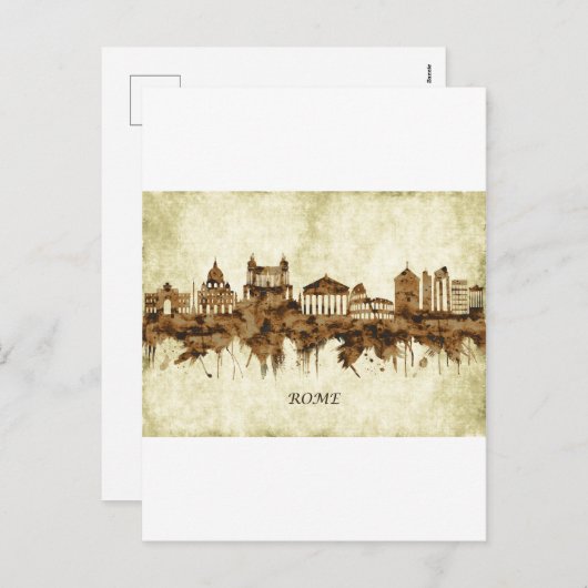 ローマイタリアシティスケープ シーズンポストカード (正面/裏面)