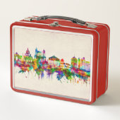 ローマイタリアスカイライン メタルランチボックス (正面)