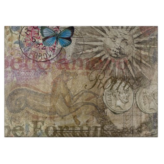 ローマイタリアトラベルバケーションホリデーシティ カッティングボード (正面)