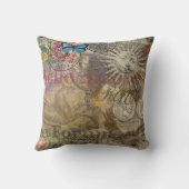 ローマイタリアトラベルバケーションホリデーシティ クッション (裏面)