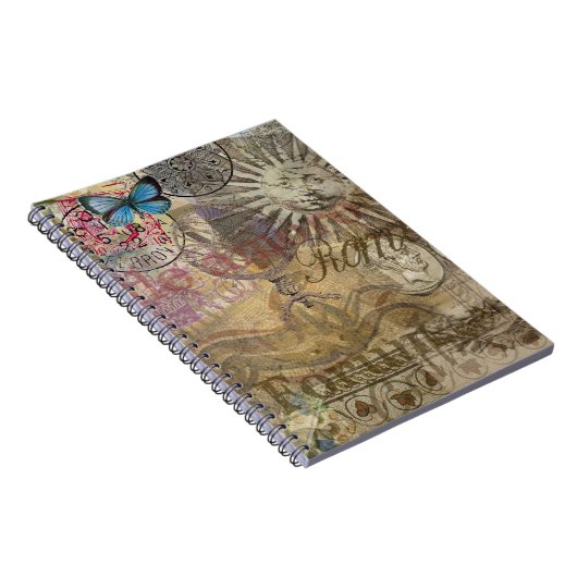 ローマイタリアトラベルバケーションホリデーシティ ノートブック (右側)