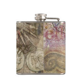 ローマイタリアトラベルバケーションホリデーシティ フラスク (裏面)