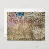 ローマイタリアトラベルバケーションホリデーシティ ポストカード (正面/裏面)