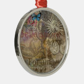 ローマイタリアトラベルバケーションホリデーシティ メタルオーナメント (右)