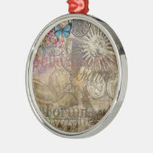 ローマイタリアトラベルバケーションホリデーシティ メタルオーナメント (左)