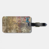 ローマイタリアトラベルバケーションホリデーシティ ラゲッジタグ (裏面横)