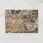 ローマイタリアトラベルバケーションホリデーシティ 名刺 (裏面)