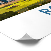 ローマイタリアトラベルプリント ポスター (角)