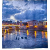 ローマイタリアビューティフル シャワーカーテン (正面)