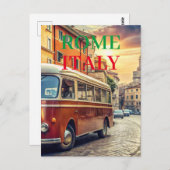 ローマイタリアポストカード ポストカード (正面/裏面)