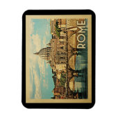 ローマイタリアマグネットヴィンテージトラベル マグネット (縦)