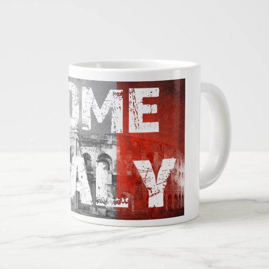 ローマイタリアムグ ジャンボコーヒーマグカップ (正面右)