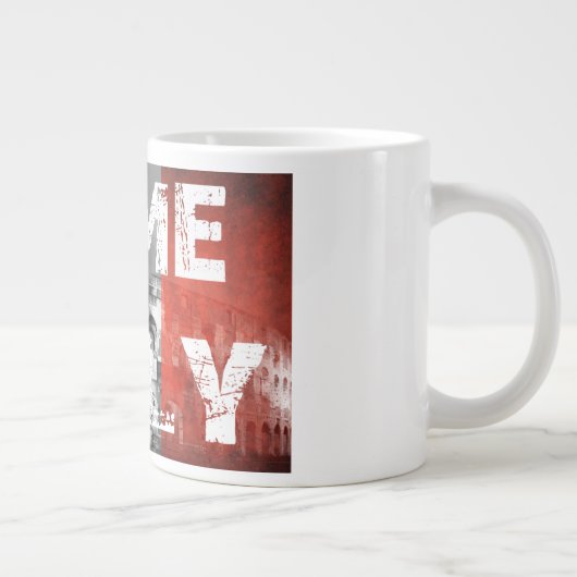 ローマイタリアムグ ジャンボコーヒーマグカップ (右)