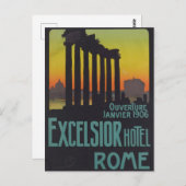 ローマイタリアヨーロッパヴィンテージトラベル ポストカード (正面/裏面)