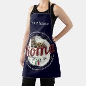 ローマイタリアレトロコロッセウムヴィンテージホリデイ エプロン (インサイチュ)