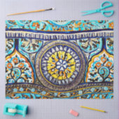 ローマイタリアンスペインのマジョリカフローラ分離 薄葉紙 (クラフト)