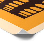 ローマイタリアヴィンテージイタリアンコロッセウムトラベル ポスター (角)