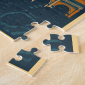 ローマイタリアヴィンテージコロッセオ ジグソーパズル (側面)